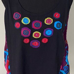 Leopards&Roses tank top